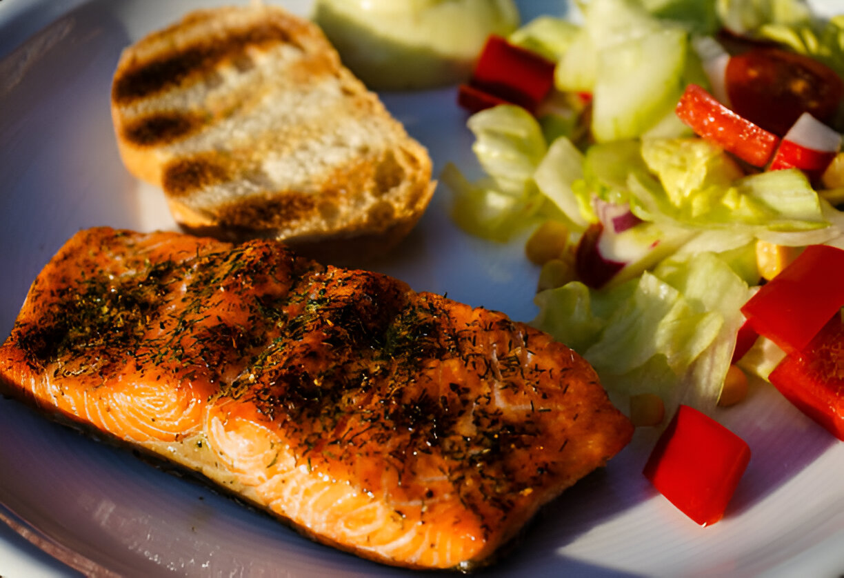 air fryer salmon