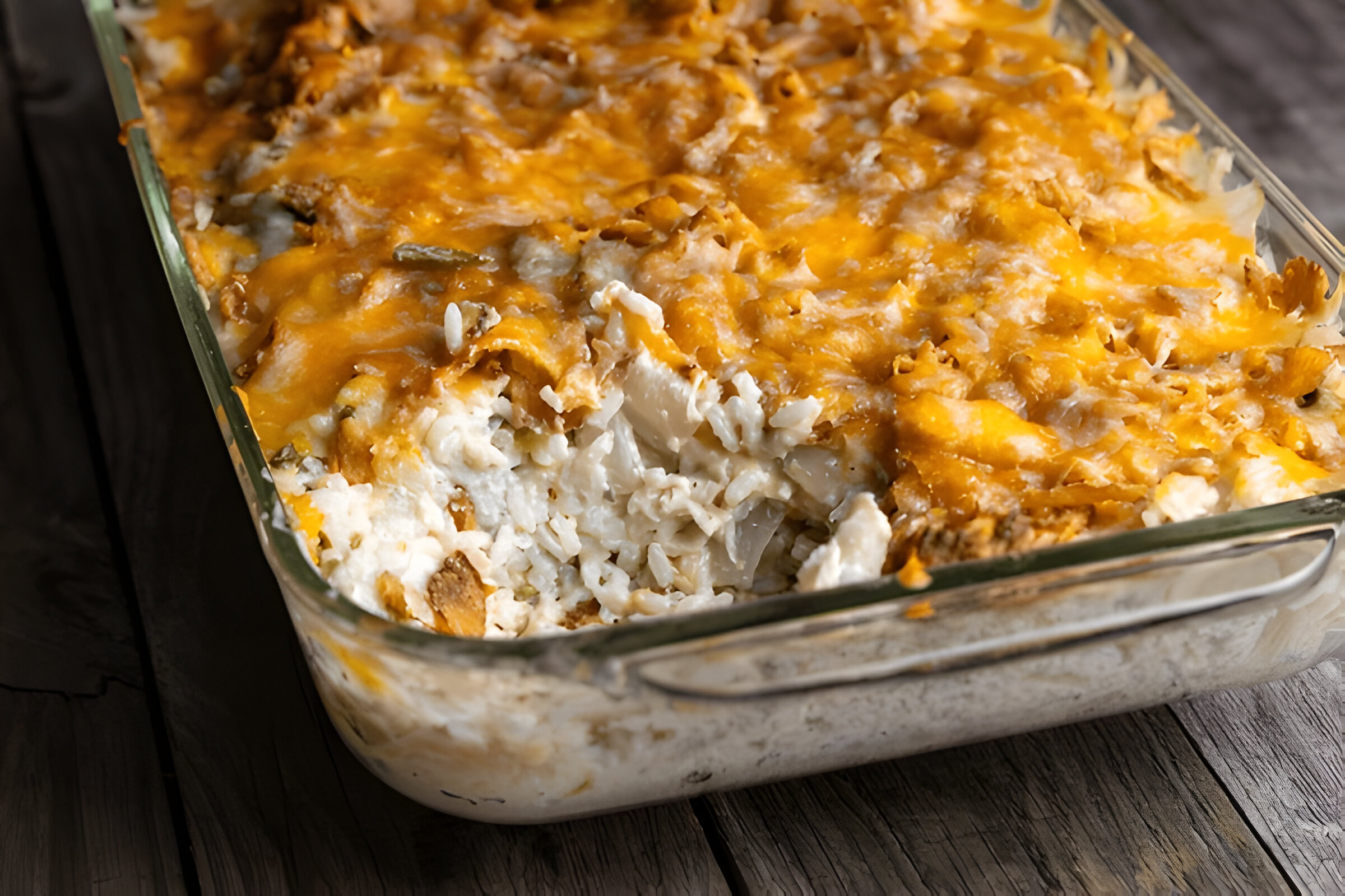 cheesy broccoli rice casserole