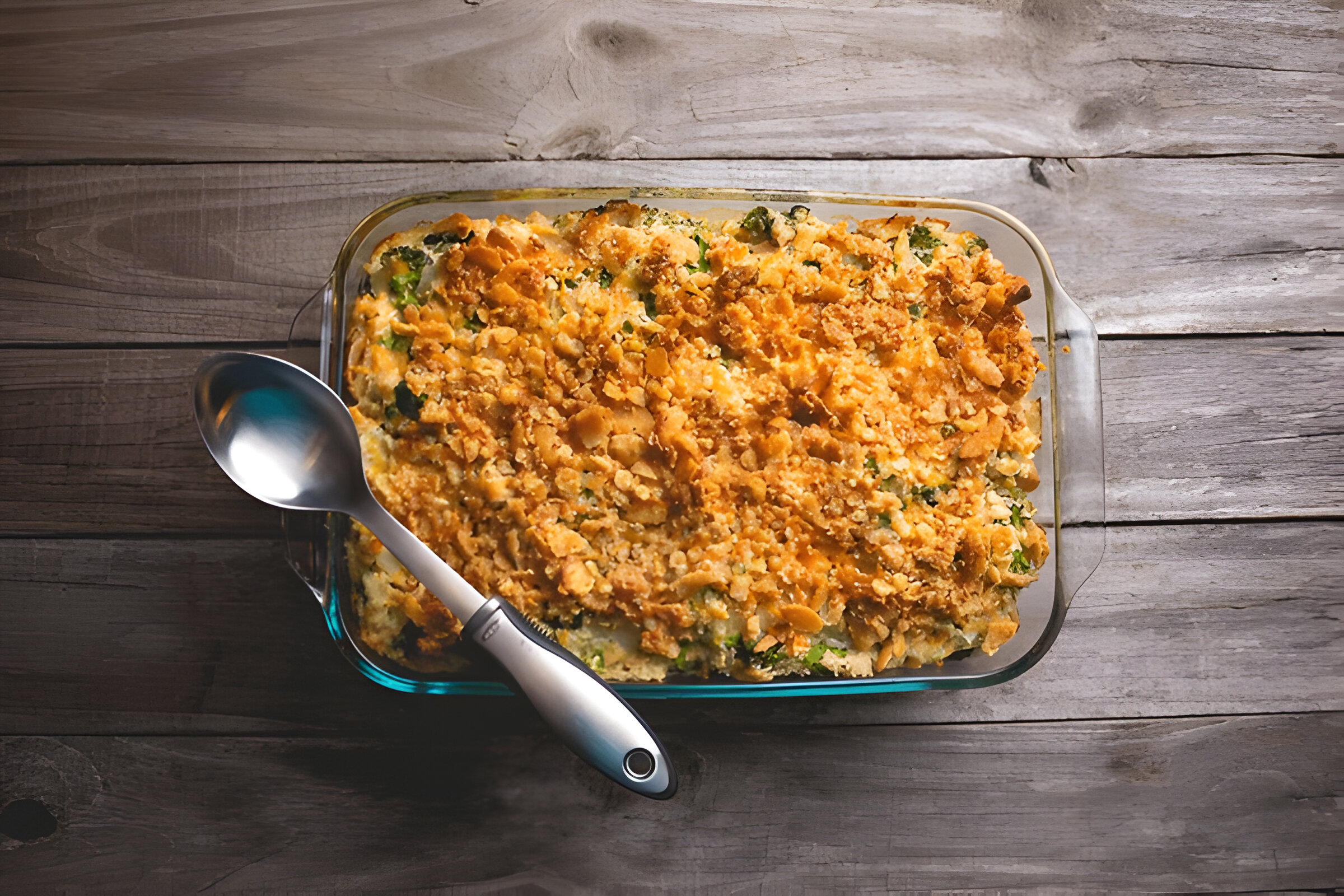 cheesy broccoli rice casserole