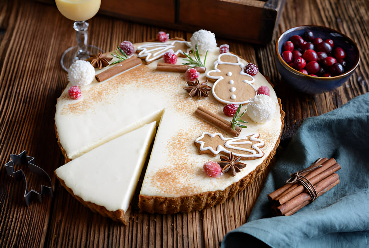 eggnog pie