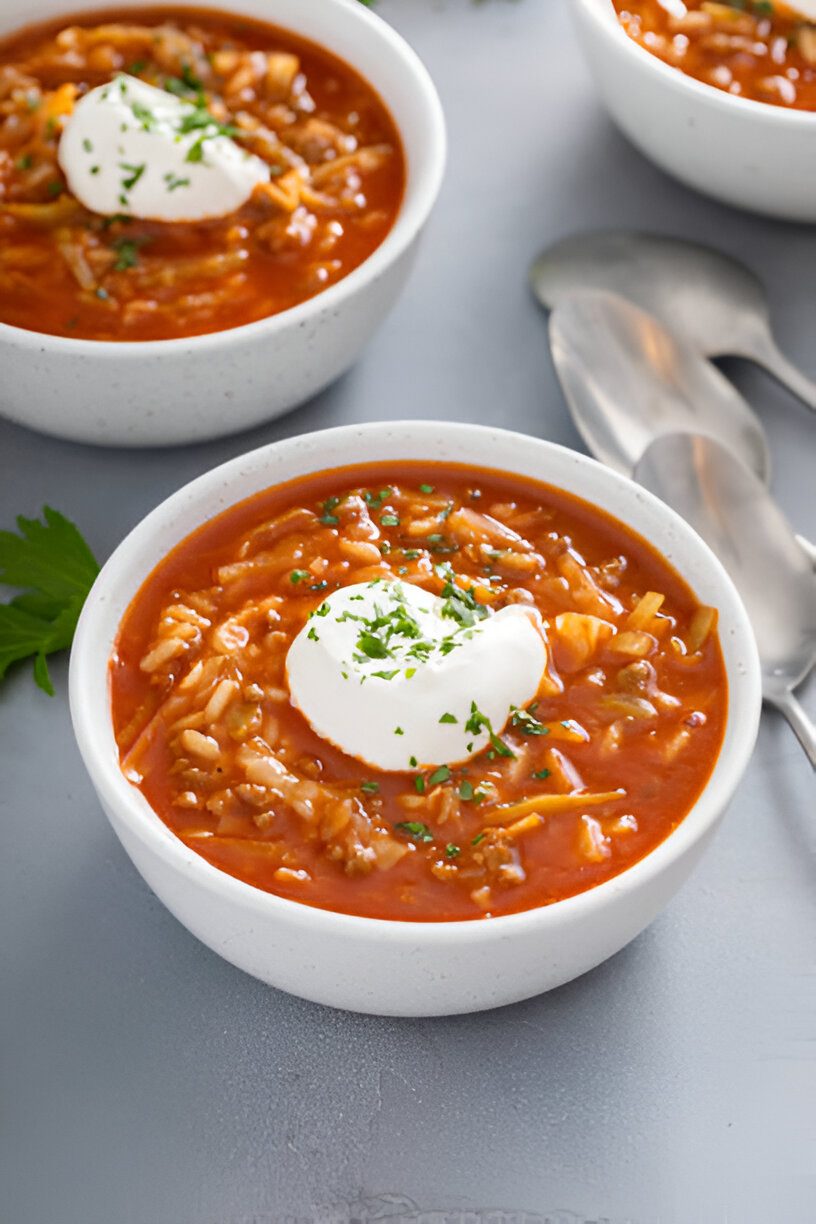 Cabbage Roll Soup