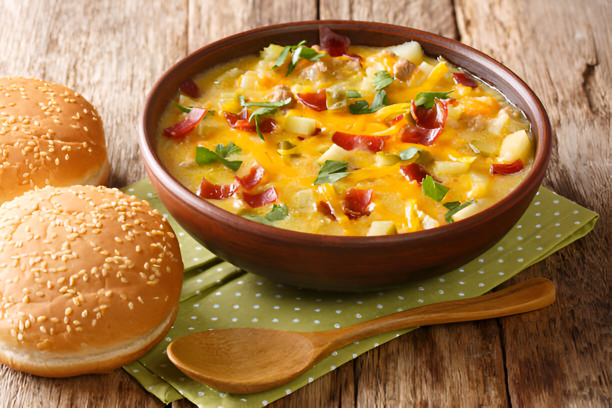 Cheeseburger Soup