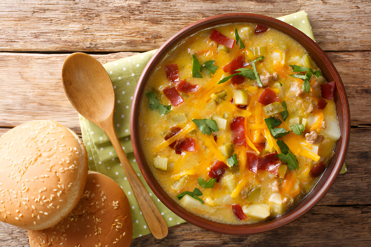 Cheeseburger Soup