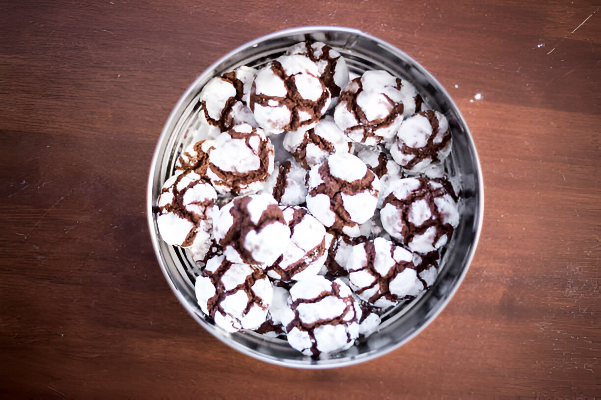 Chocolate Snowball Cookies