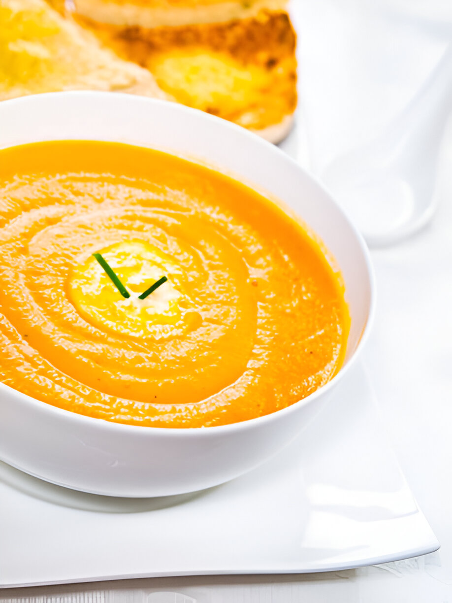 Creamy Roasted Carrot Soup