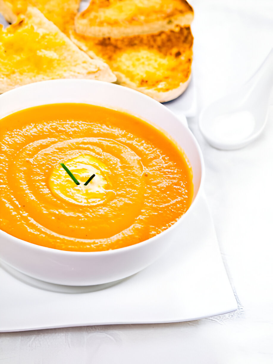 Creamy Roasted Carrot Soup