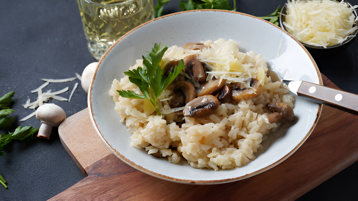 Mushroom and Wild Rice Soup