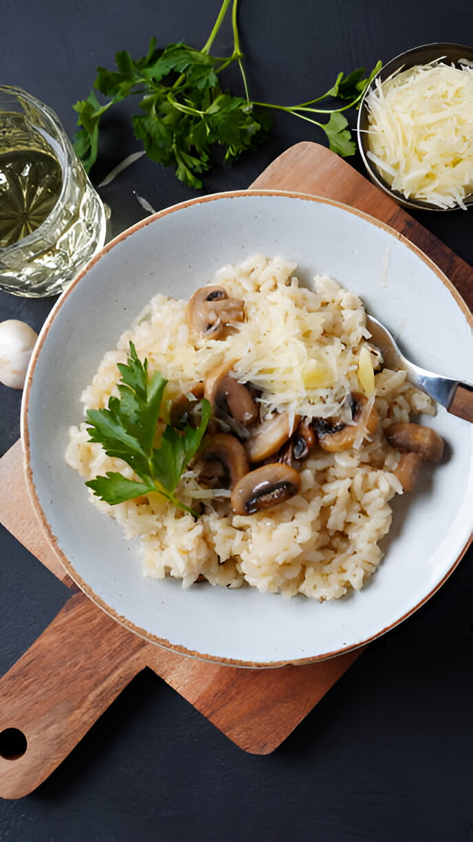 Mushroom and Wild Rice Soup