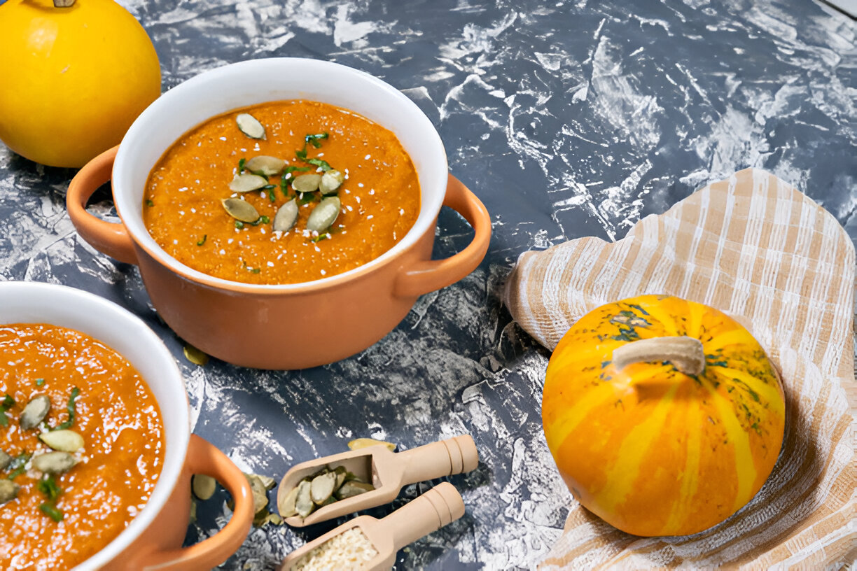 Roasted Acorn Squash Soup