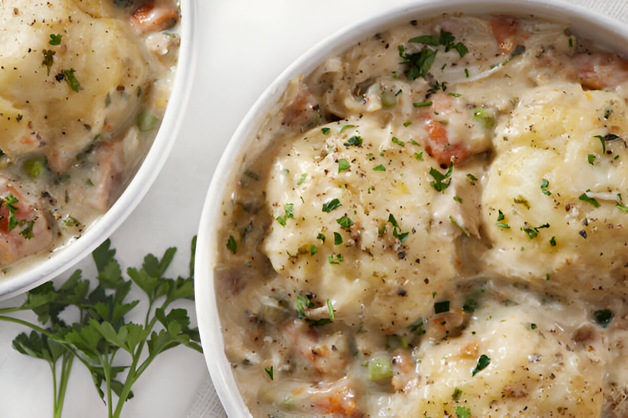 Slow Cooker Chicken and Dumplings