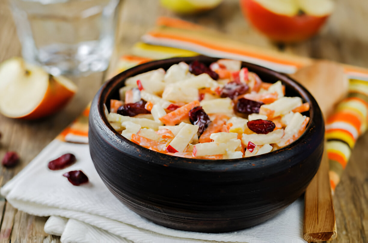 apple cranberry coleslaw