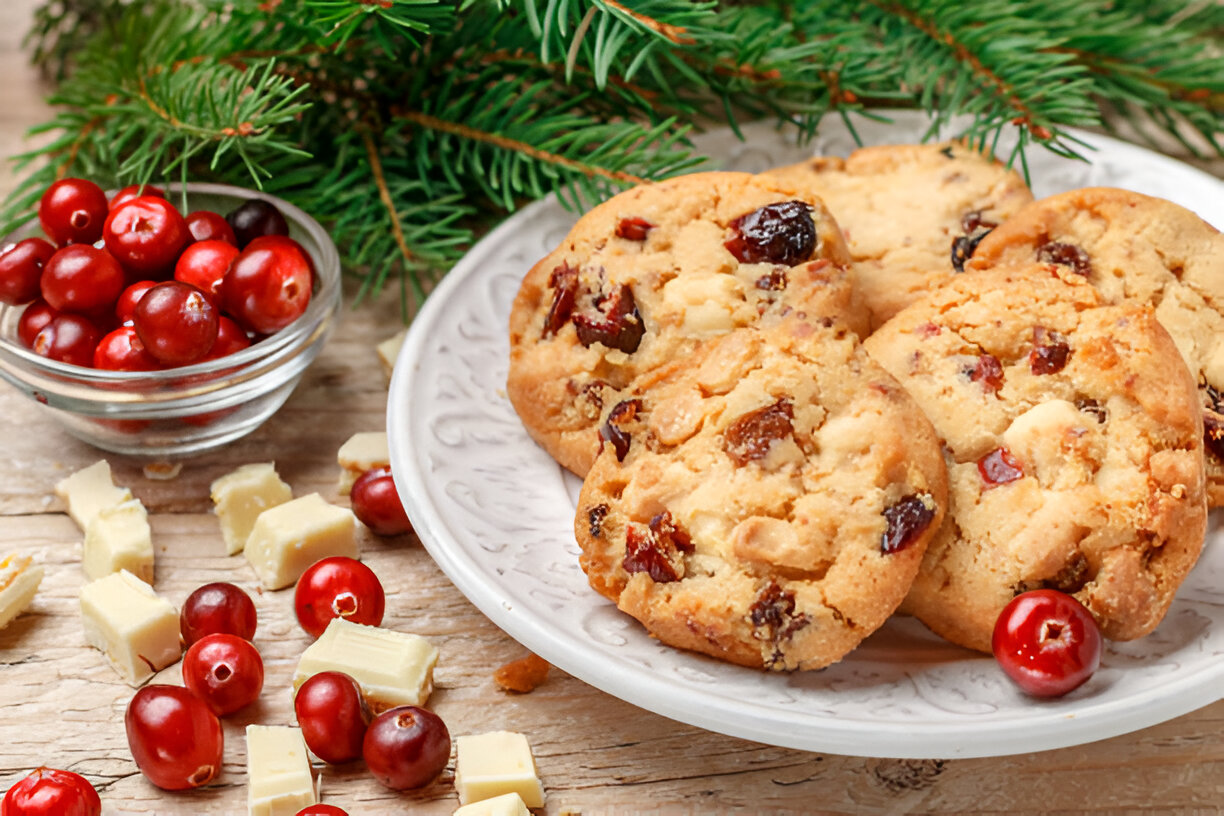 cranberry cookies