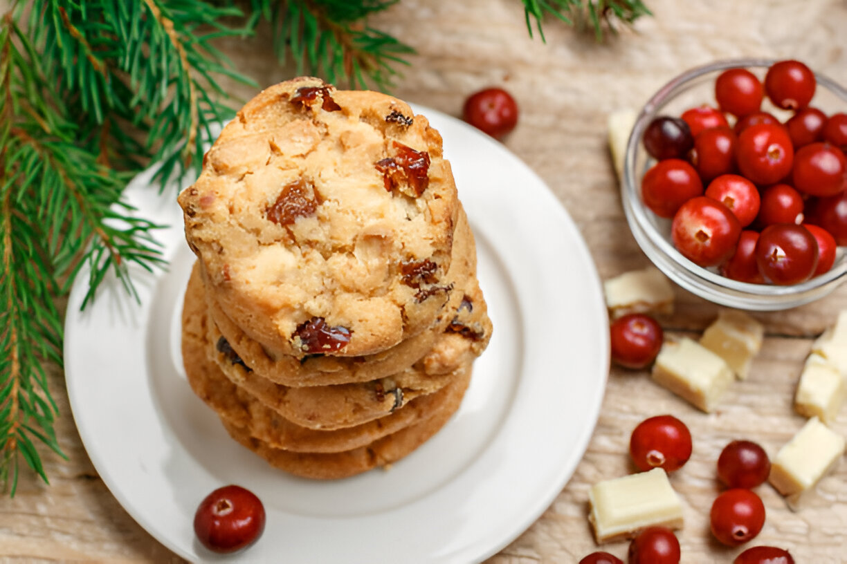 cranberry cookies