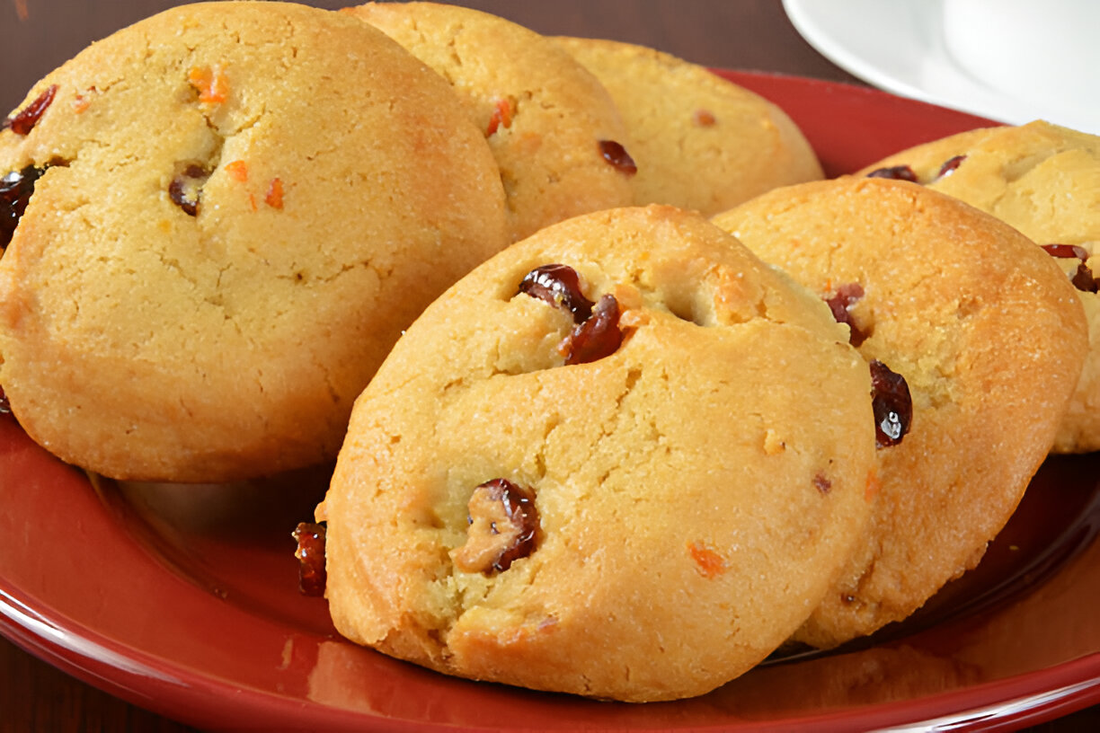 cranberry orange cookies