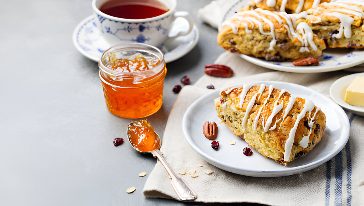 cranberry orange scones