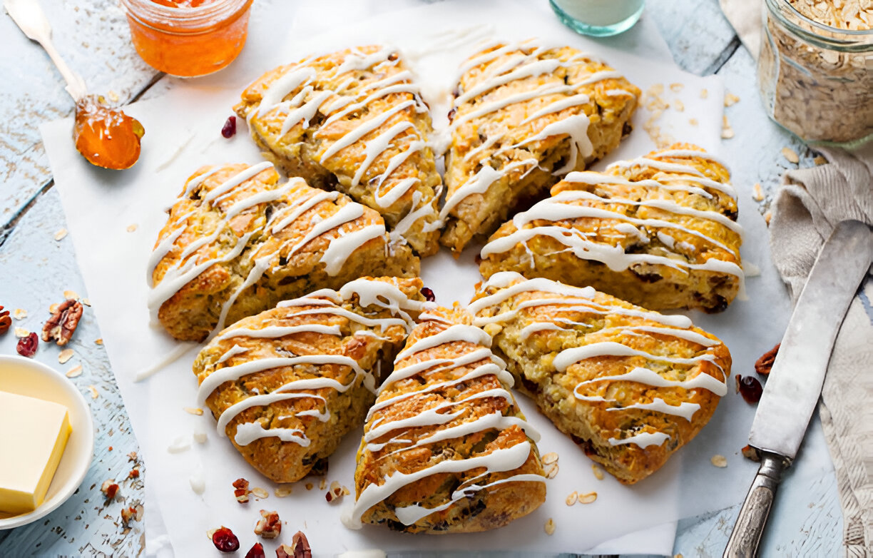 cranberry orange scones