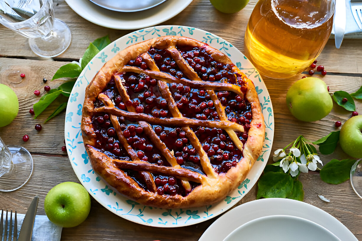 cranberry pie