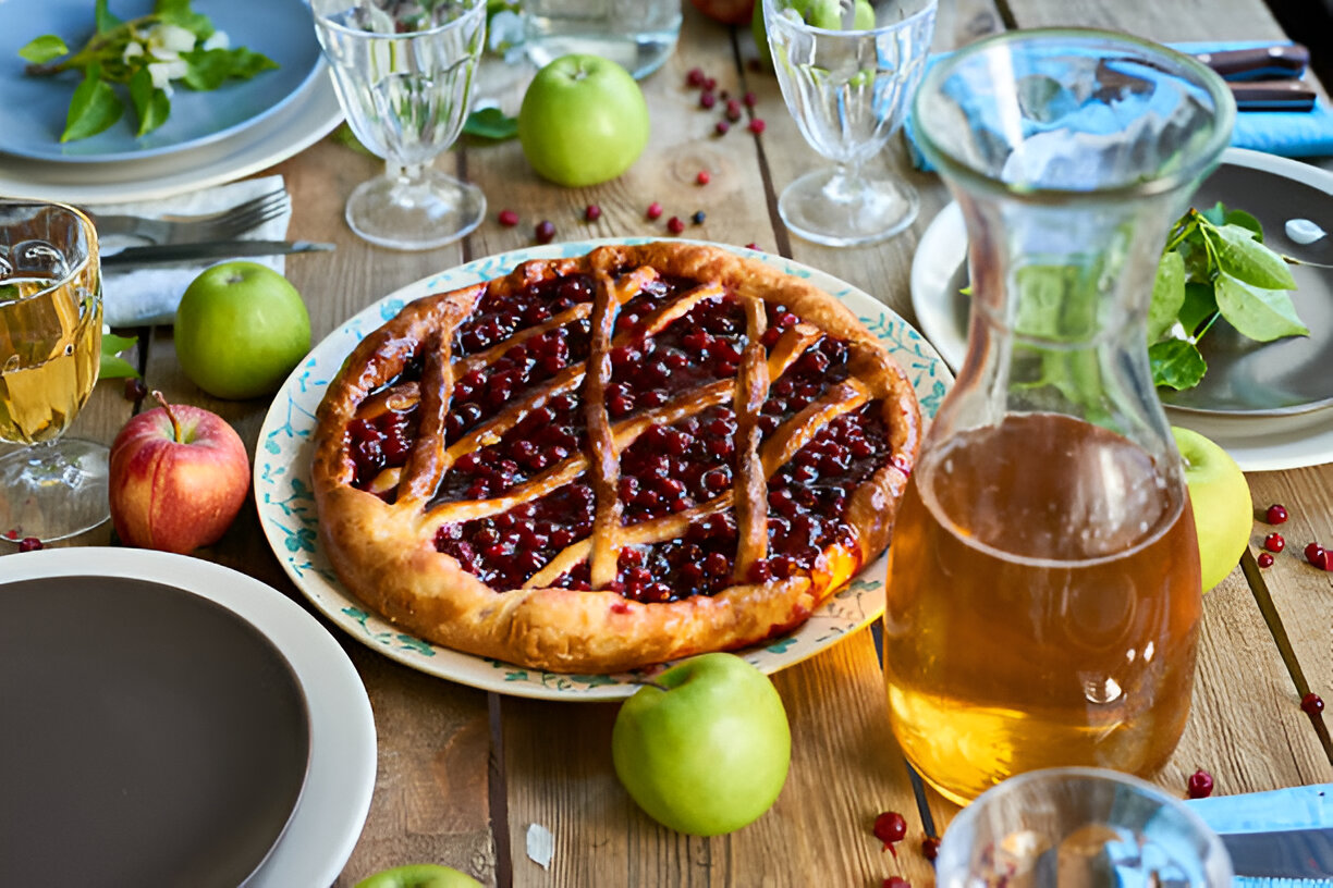 cranberry pie