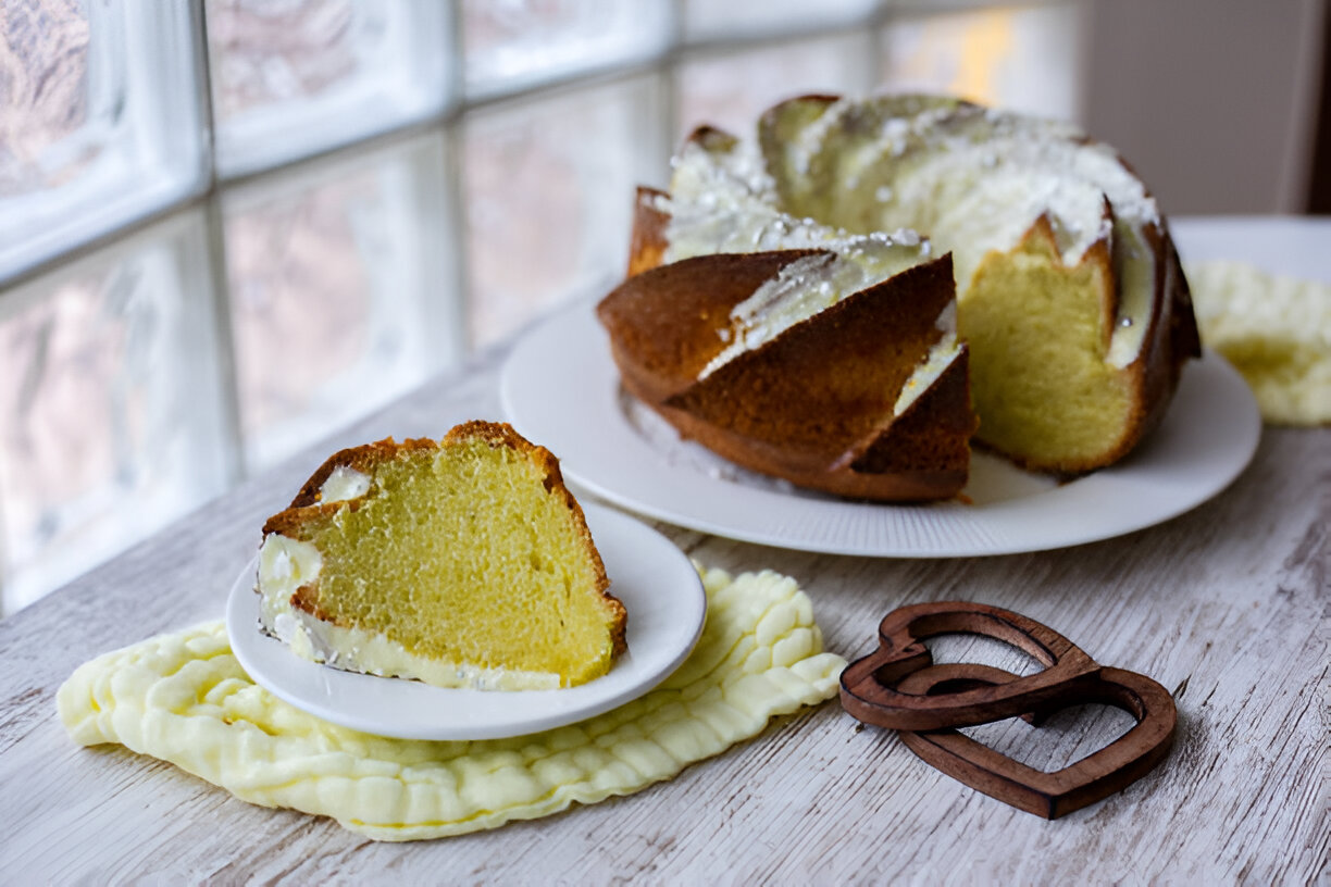 eggnog cake