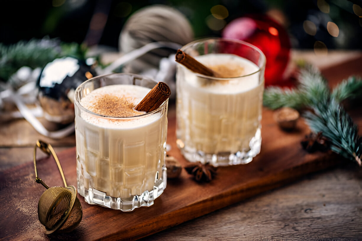 eggnog cocktails