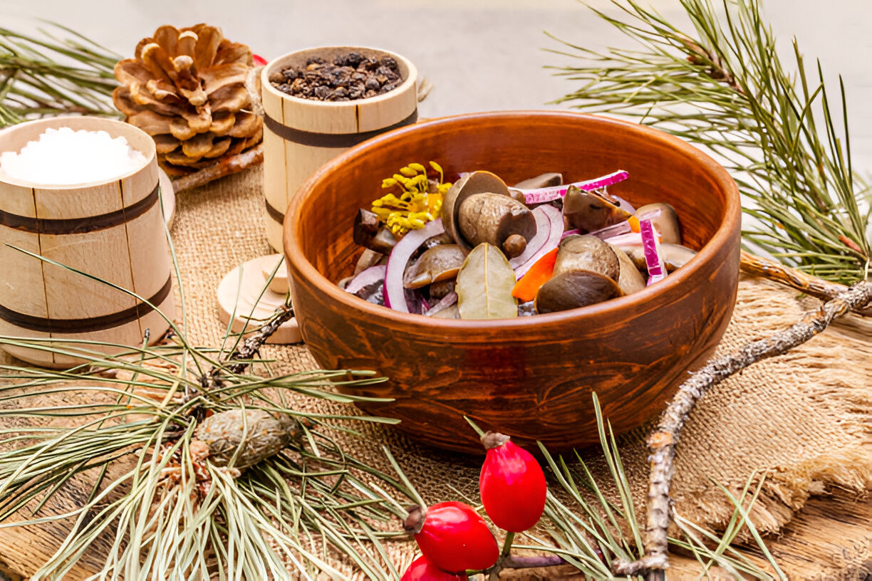 slow cooker mushrooms