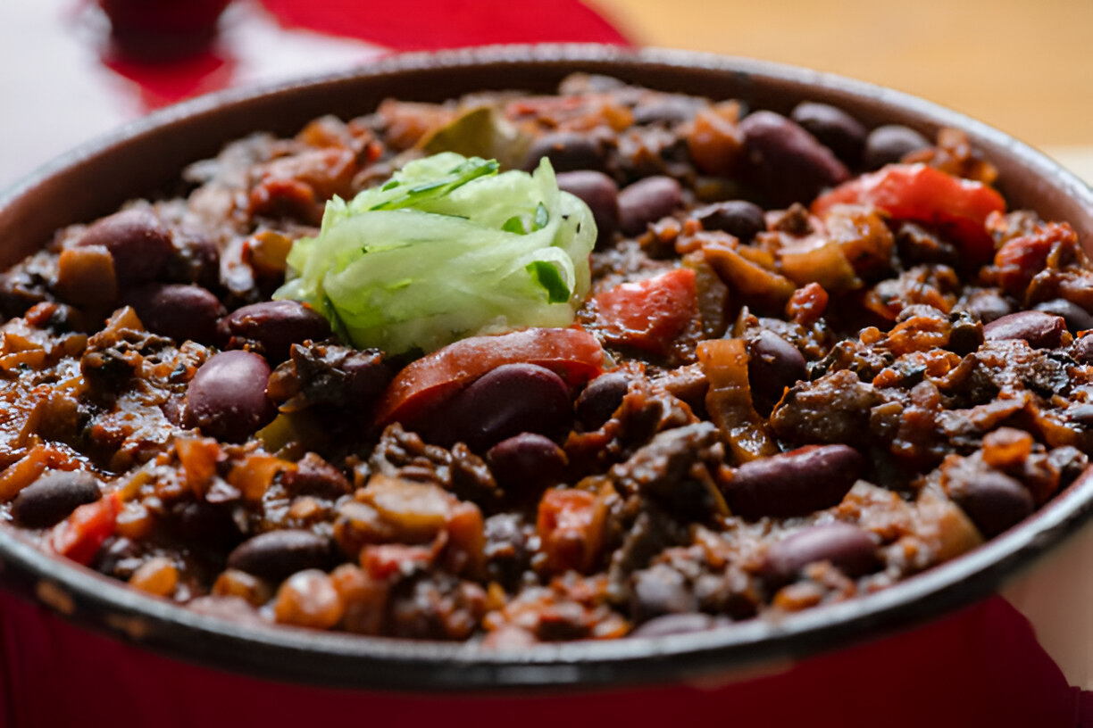 slow cooker vegetarian chili