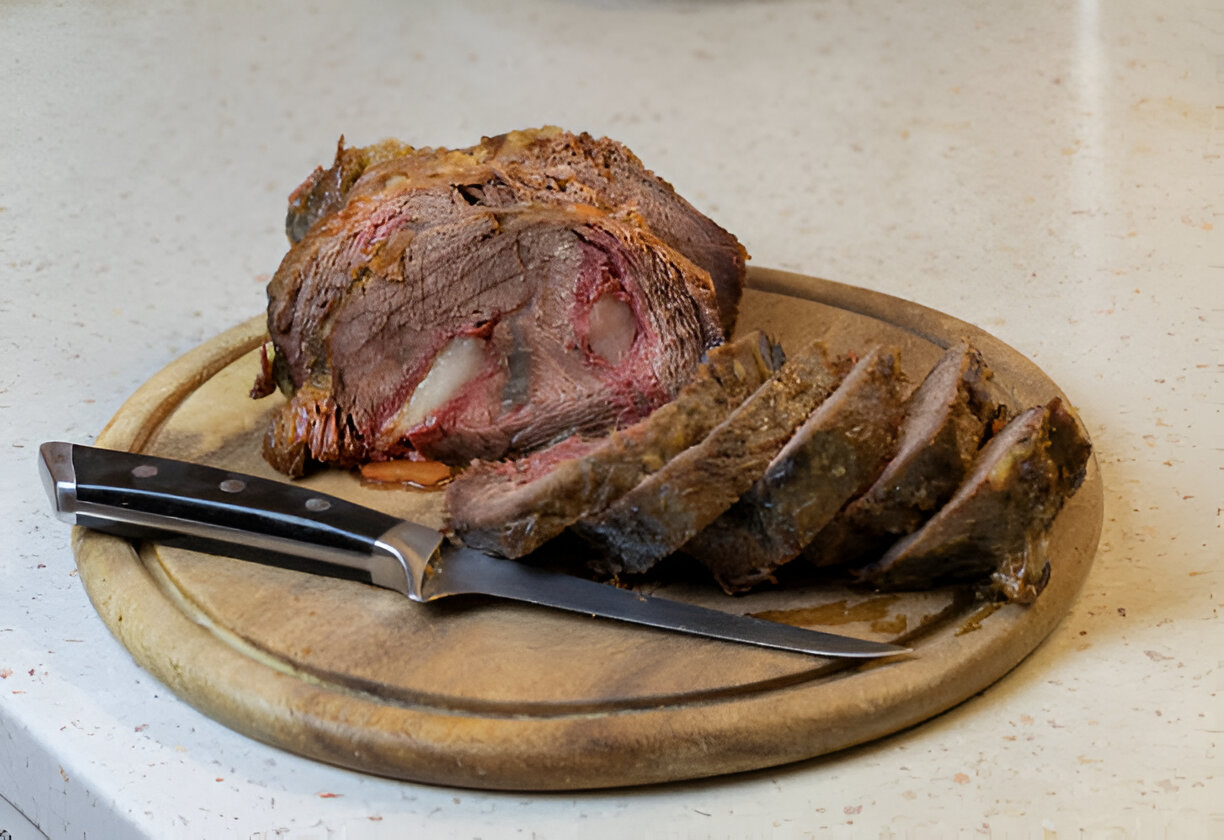 smoked prime rib