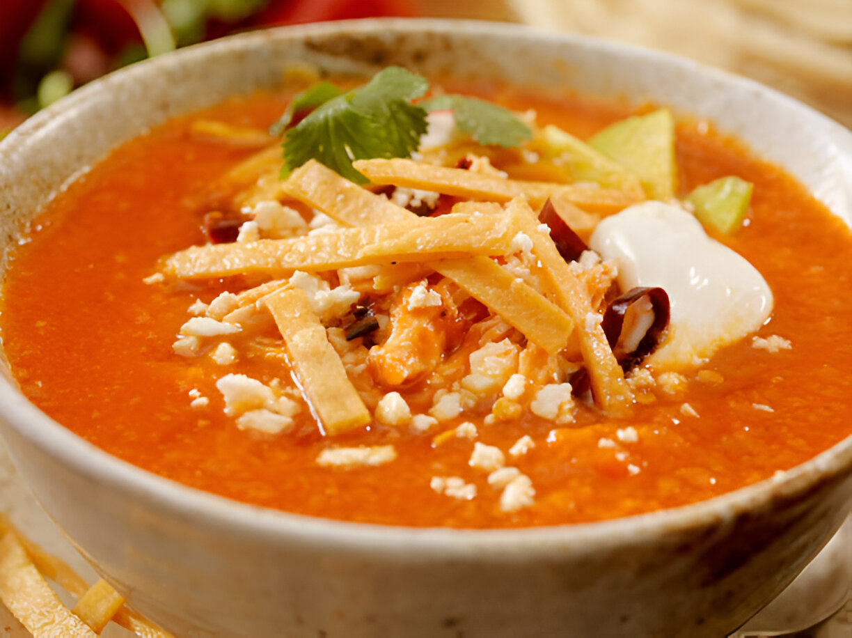 Slow-Cooker Chicken Tortilla Soup