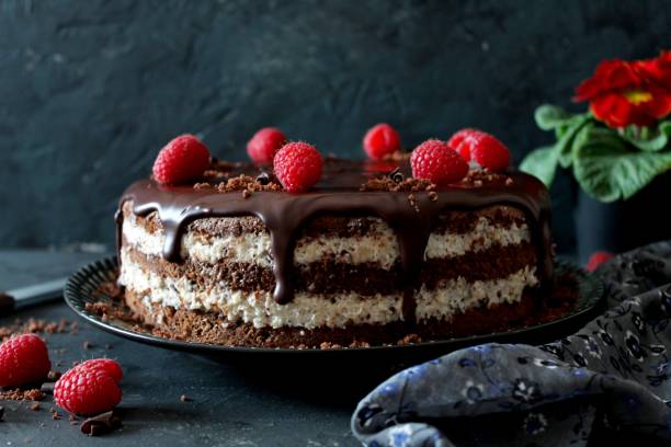 chocolate raspberry cake