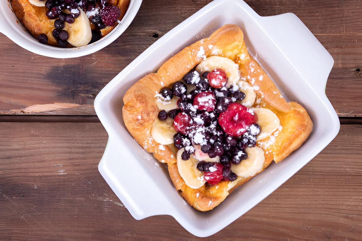 croissant french toast casserole