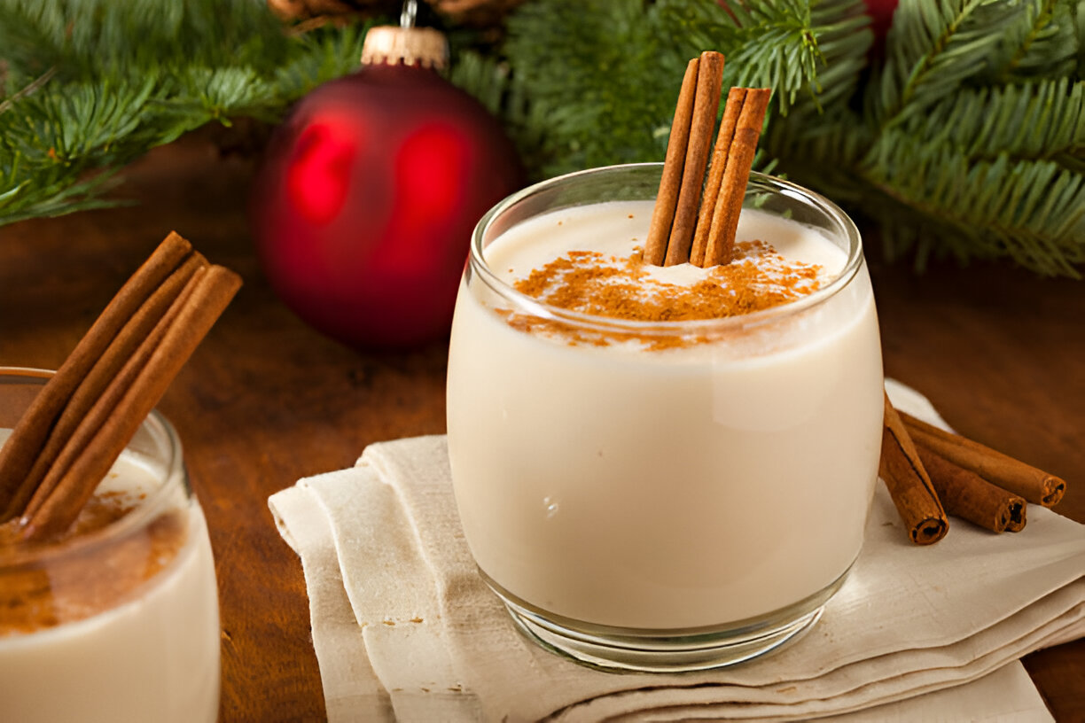 homemade eggnog