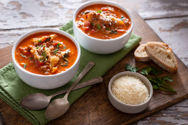 sausage and tortellini soup