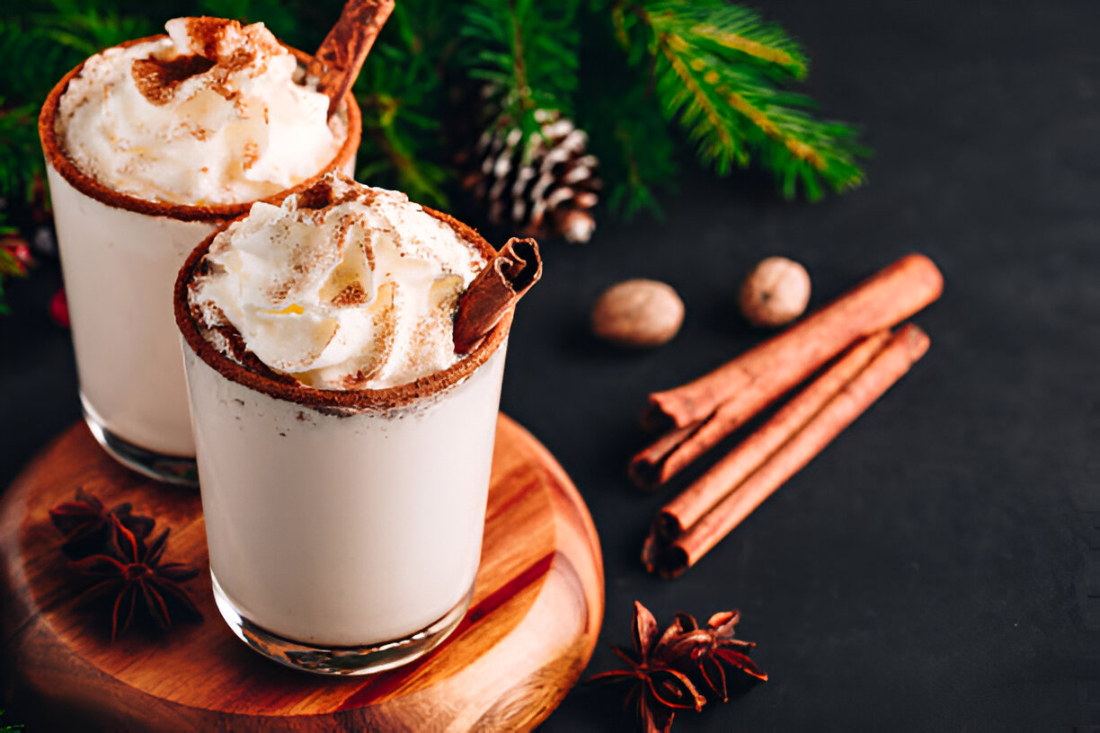 spiked eggnog