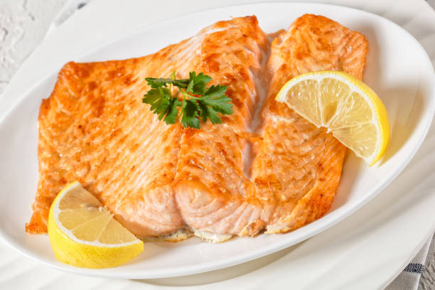 Baked Salmon Fillets Dijon