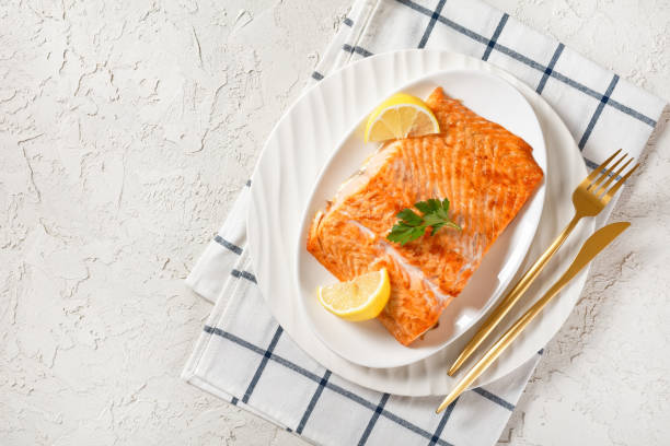 Baked Salmon Fillets Dijon