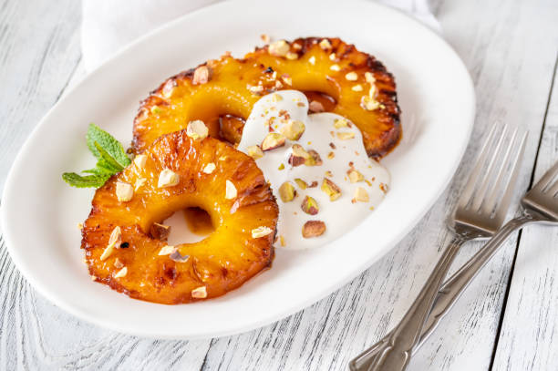 Brown Sugar Grilled Pineapple