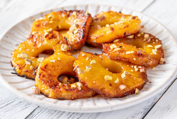 Brown Sugar Grilled Pineapple