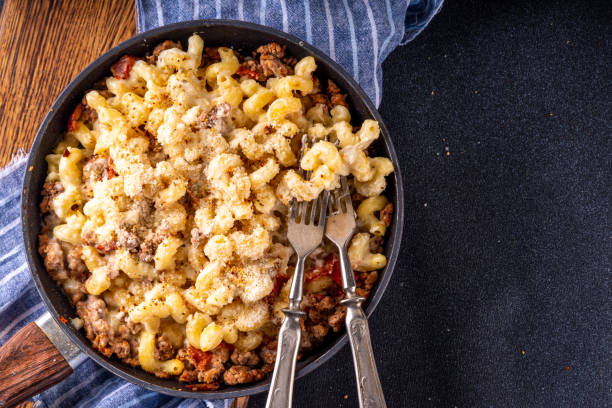 Cheeseburger Pasta Skillet