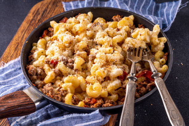 Cheeseburger Pasta Skillet