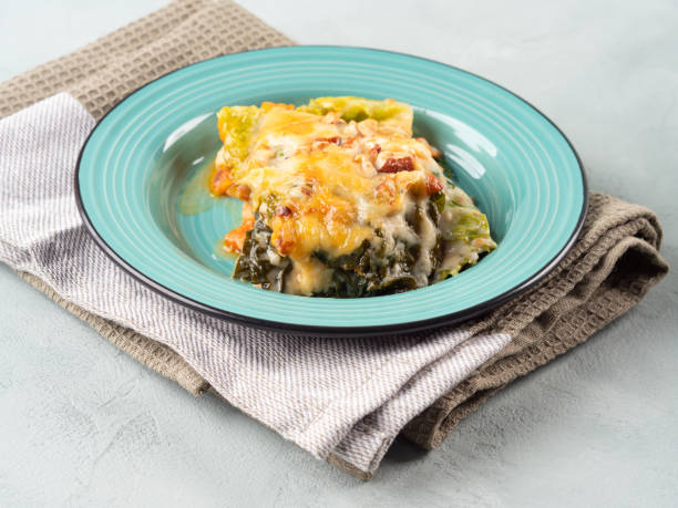 Cheesy Chicken, Spinach, and Artichoke Lasagna