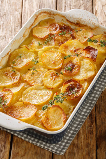 Cheesy Garlic Scalloped Potatoes