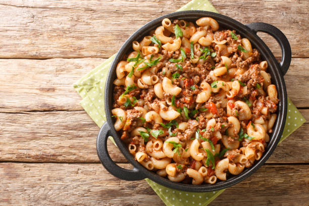 Cheesy Ground Beef Pasta