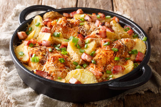 Chicken Bacon Ranch Casserole