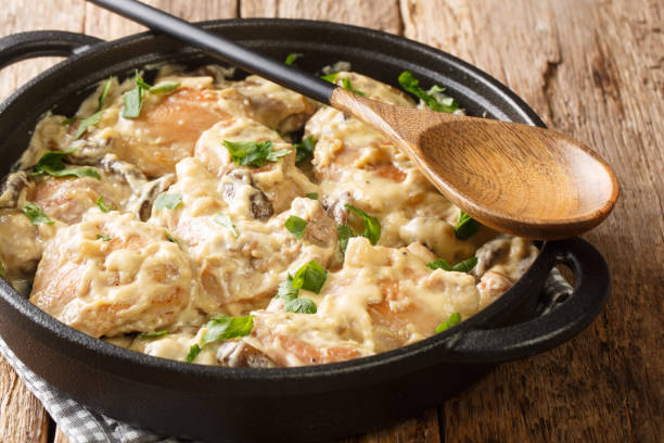 Creamy Pepperoncini Chicken Skillet