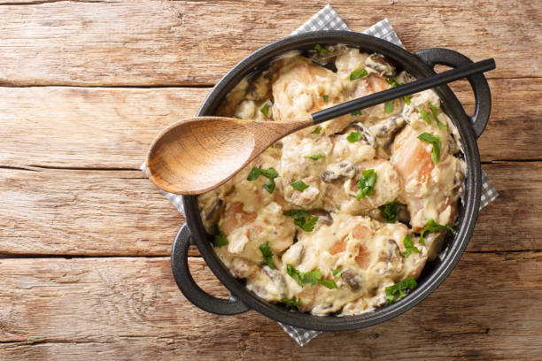 Creamy Pepperoncini Chicken Skillet