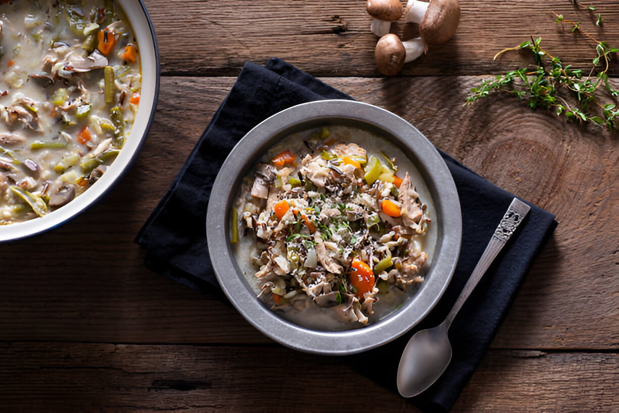 Creamy Wild Rice Soup