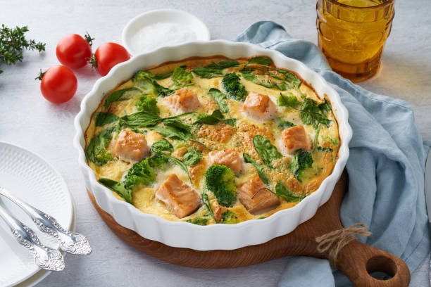 Crustless Spinach Quiche