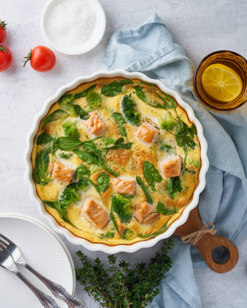 Crustless Spinach Quiche