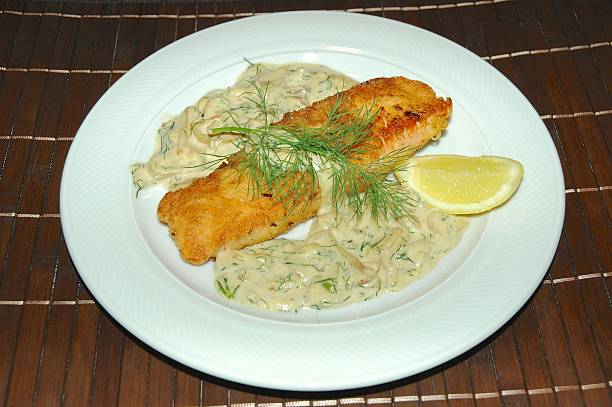 Dijon Salmon with Lemon Dijon Sauce