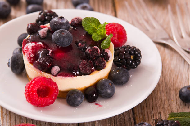 Juicy Blackberry Cheesecake